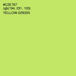#C2E767 - Yellow Green Color Image